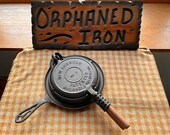 Griswold 7 Raised Logo Low Base Waffle Iron