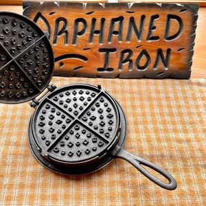 Vintage Scandinavian Nordic Ware Pancake Waffle Skillet Mold