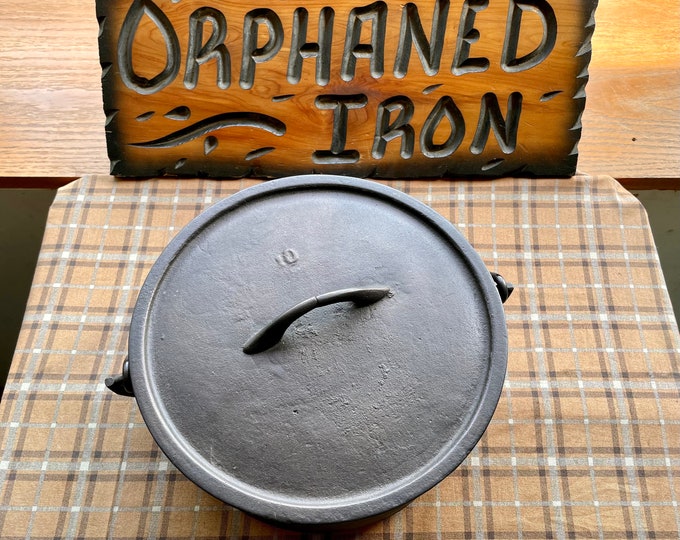 Rare 1800s Gatemarked 10 Dutch Oven Etsy