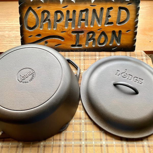 Vintage Cast Iron Dutch Oven Etsy
