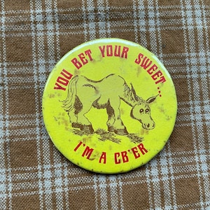 Vintage CB Radio Pin