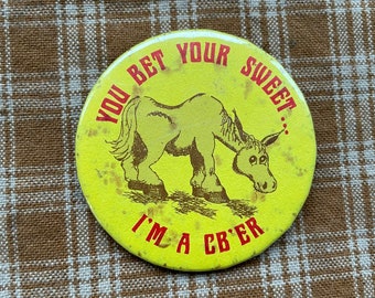 Vintage CB Radio Pin