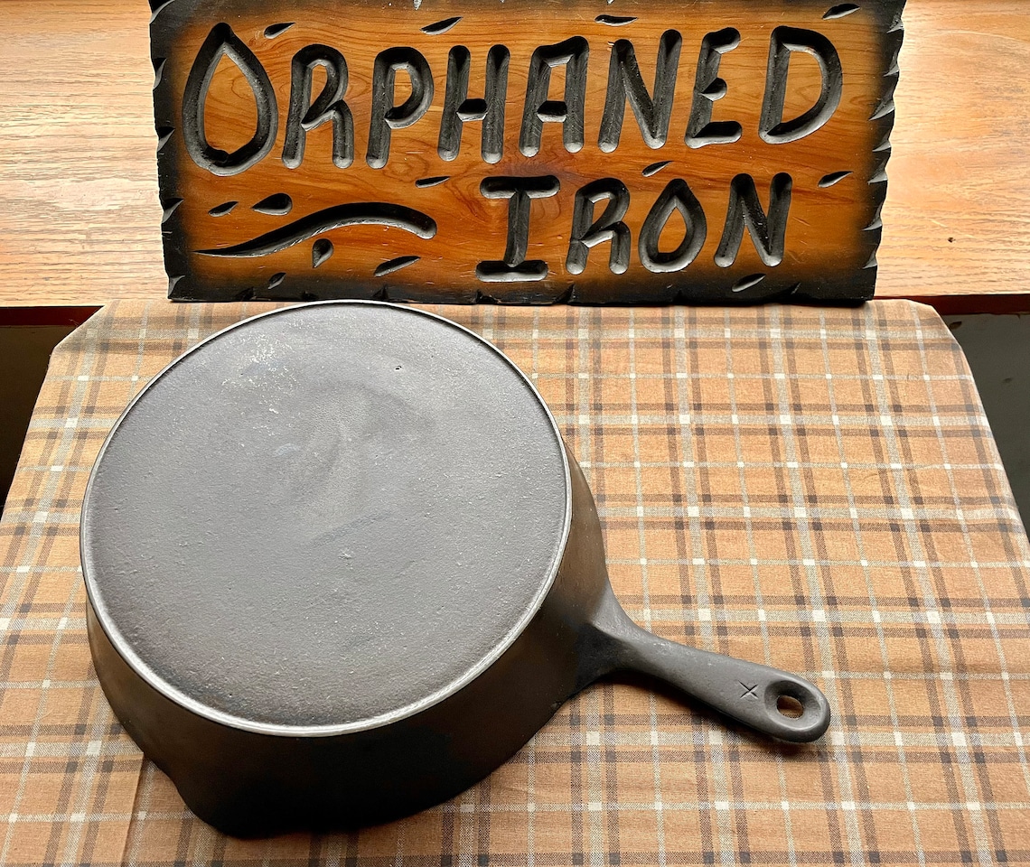 Wagner Ware Chicken Fryer/deep Cast Iron Skillet Etsy