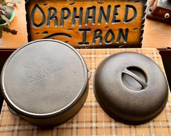 Rare! Maid Of Honor #8 Cast Iron Dutch Oven