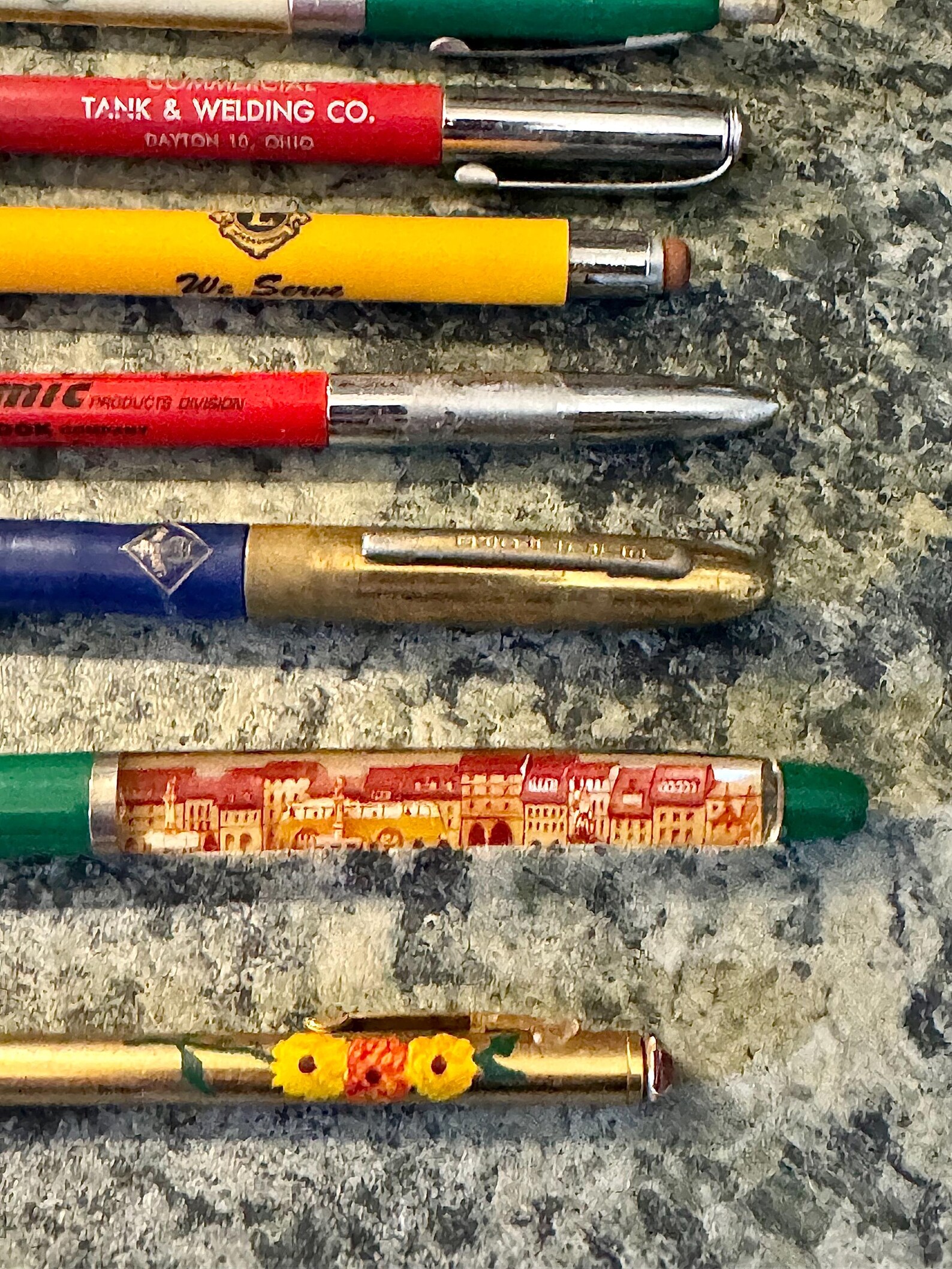 Vintage Advertising Ink Pen Lot - Etsy