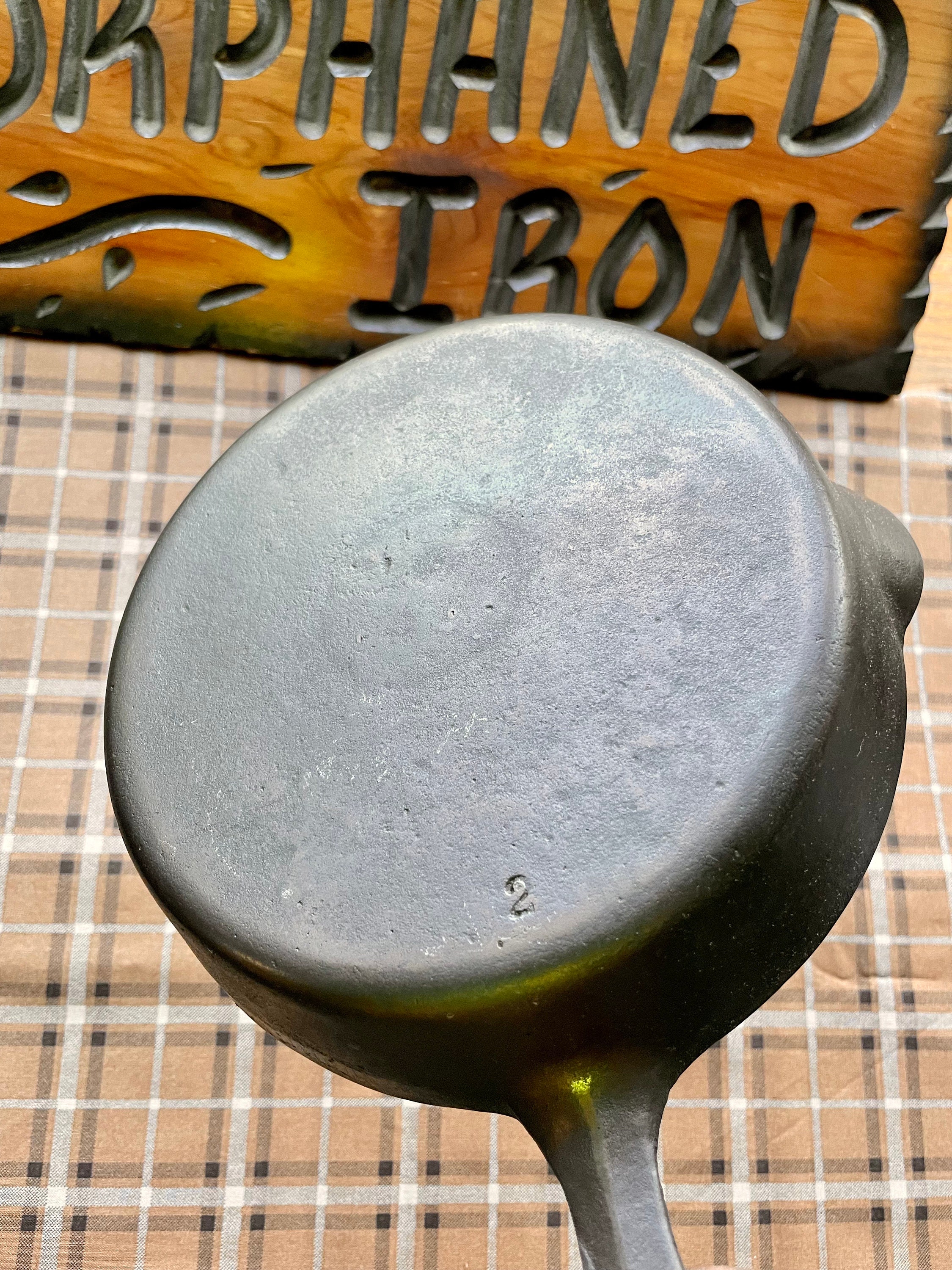 5 inch Vintage Cast Iron Skillet Unmarked /g – Pathway Market GR