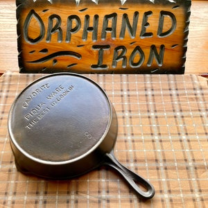 Rare! Favorite #8 “Best To Cook In” Cast Iron Skillet