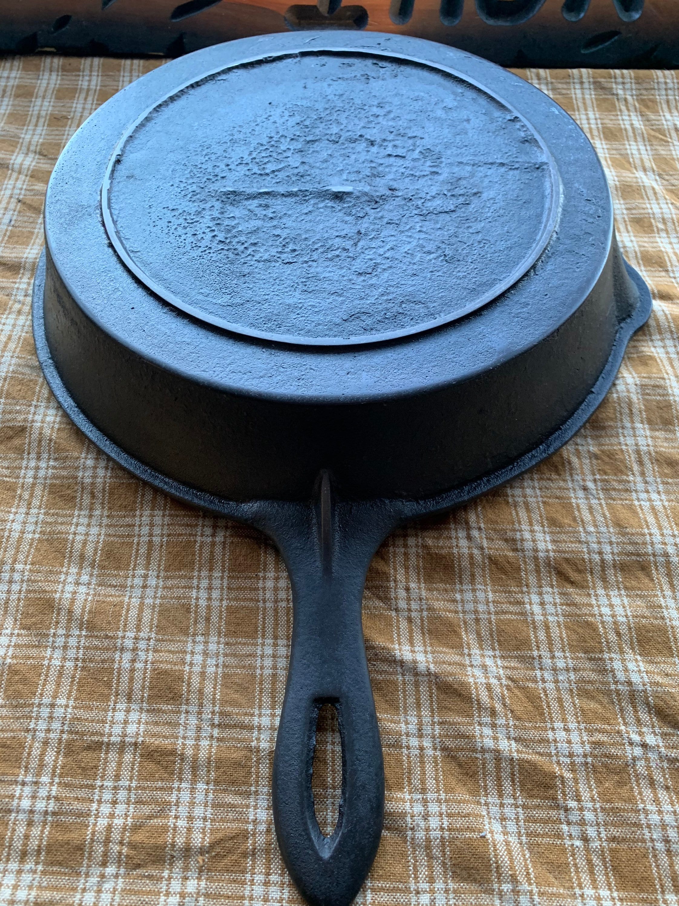 Rare! 1800's “fancy Handle” #8 Single Spout Cast Iron Skillet - Etsy