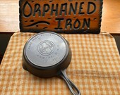 Griswold 7 Large Block Logo Skillet with Heat Ring