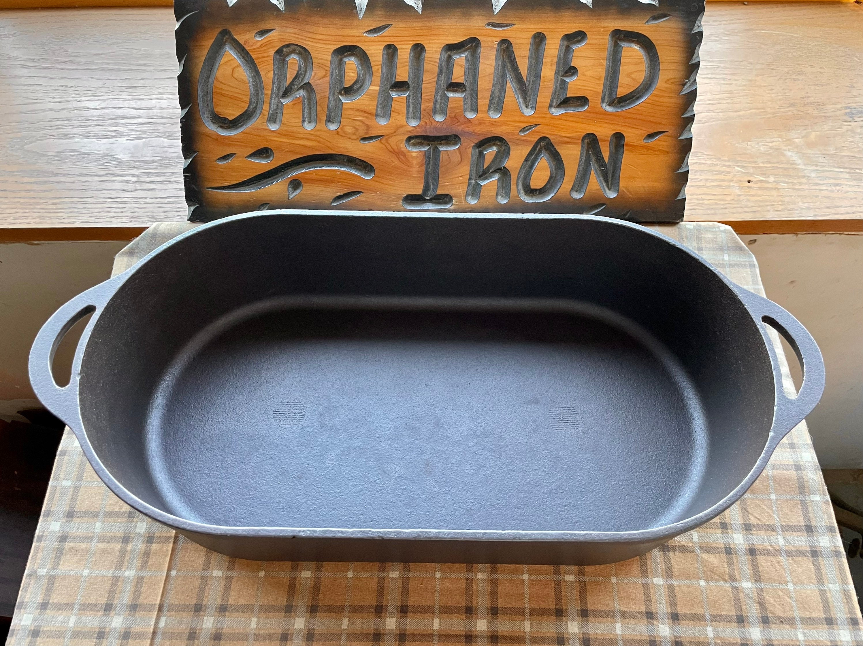 Rare! BSR Deep Fish Fryer Cast Iron Pan