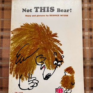 Vintage Not THIS Bear Scholastic Children’s Book