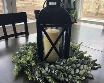 Idee de deco mariage vegetal - eucalyptus 2