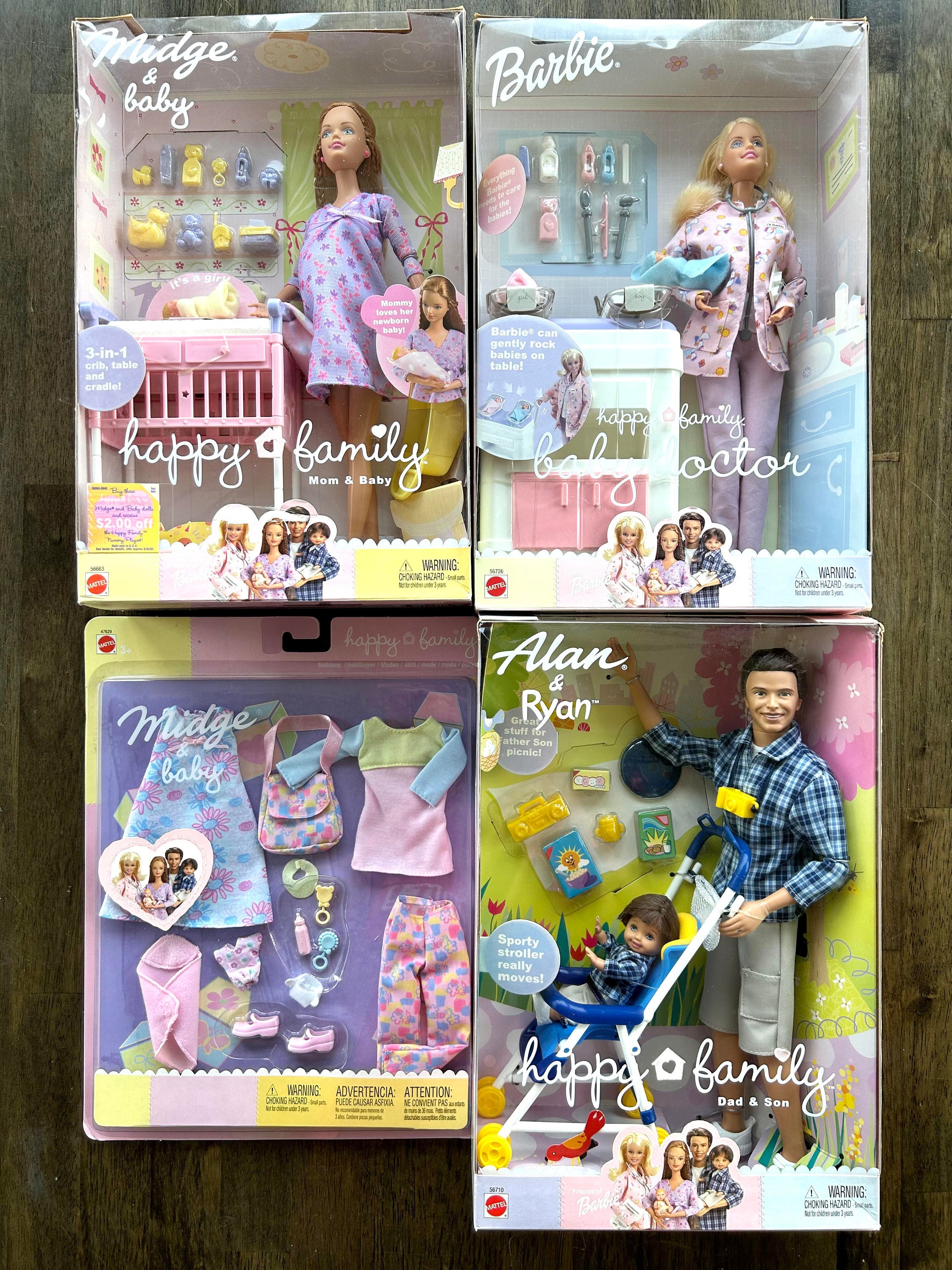 Barbie Midge And Baby Happy Family (56664) for sale online