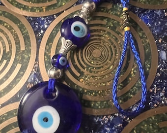 Triple Evil Eye Door Charm