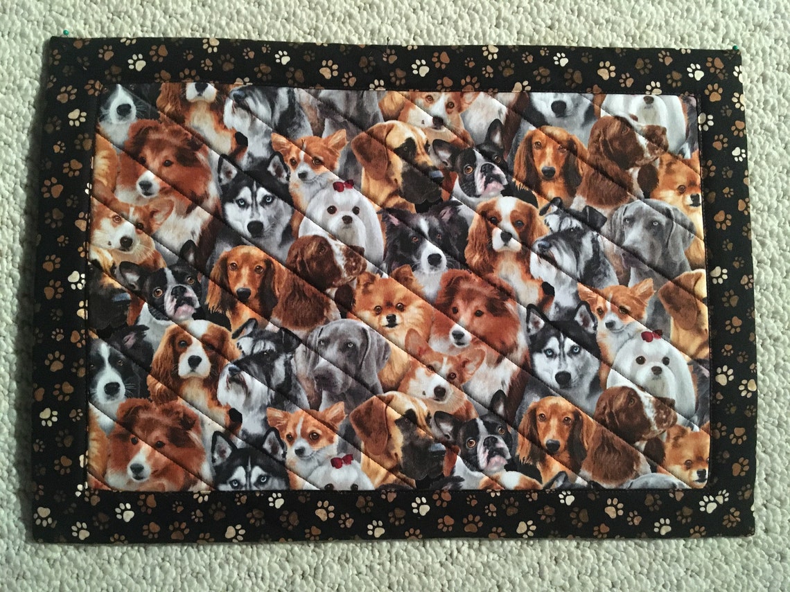 Pet Accessory Food Placemat Dog Etsy