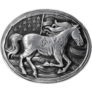 Western Belt Buckle for Men Vintage Cowboy Rodeo Texas Longhorn bull Belt Buckles