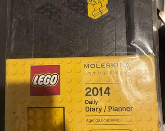 LEGO Moleskine 2014 Daily Diary Planner Notebook Hard Cover Sealed Rare