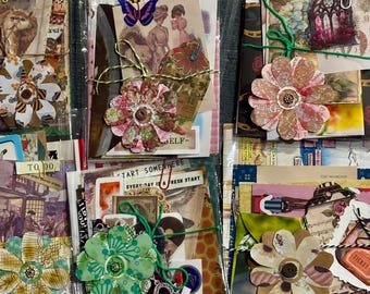 Junk Journal Scrap Pack: Mystery Ephemera Set