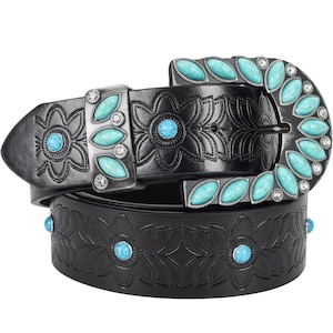 Rhinestone Western Belt - Etsy display picture 3
