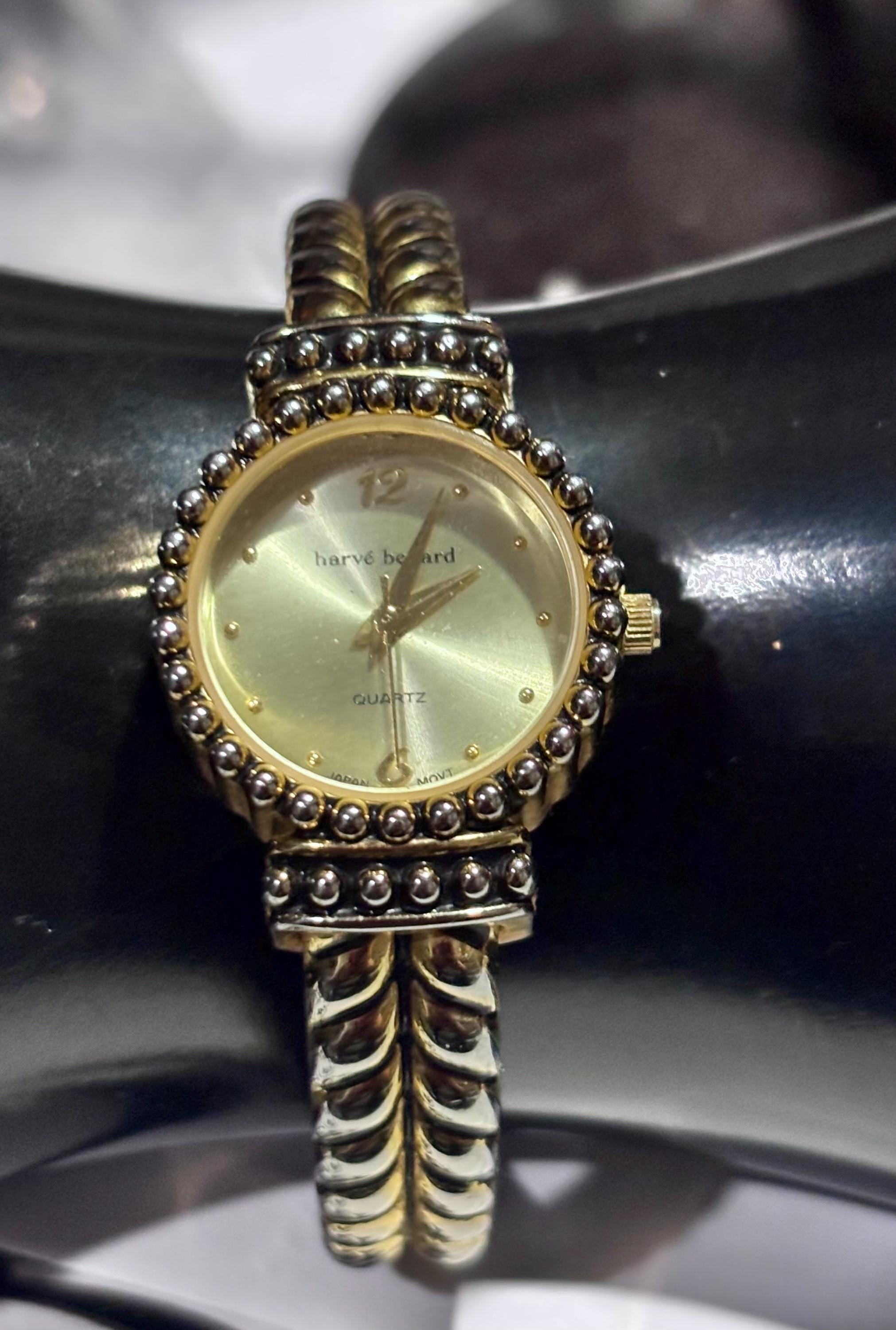 Harve Benard Gold Women\'s Watch Harvé Benard Lady Watch Gold Tone Quartz and 19 similar items main image 3