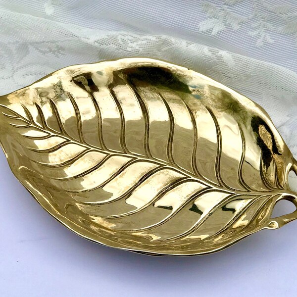 Brass Candy Dish Etsy