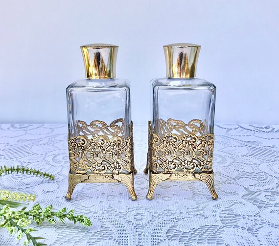 Vintage Decorative Perfume Set Gem