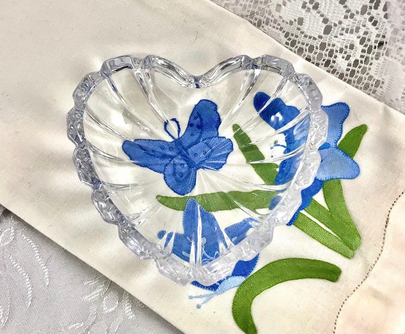Jewelry Dish Mom Gift Birthday Gifts for Her Vanity Trinket Dish Valentine Gift Ring Dish Love Mikasa Romantic Jewel Heart Dish