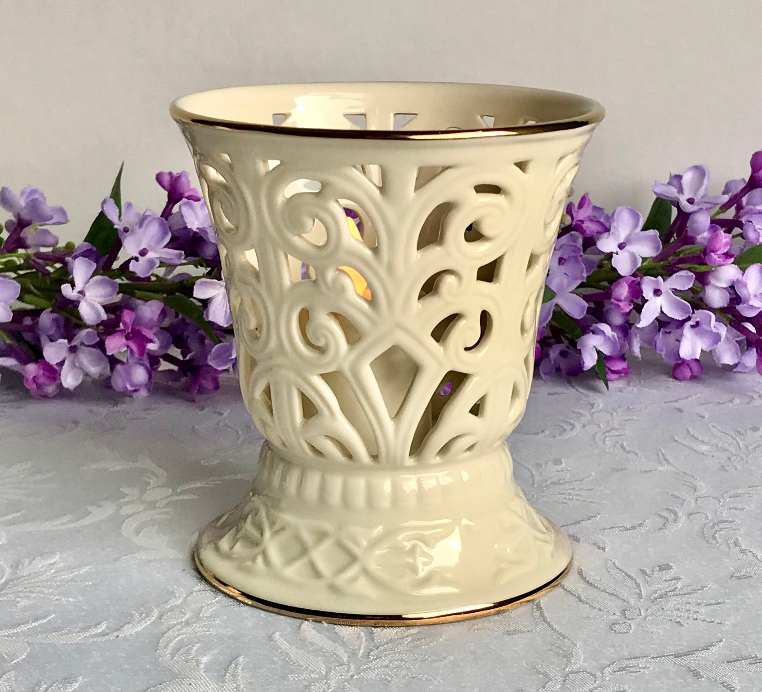Lenox tea light holder deals