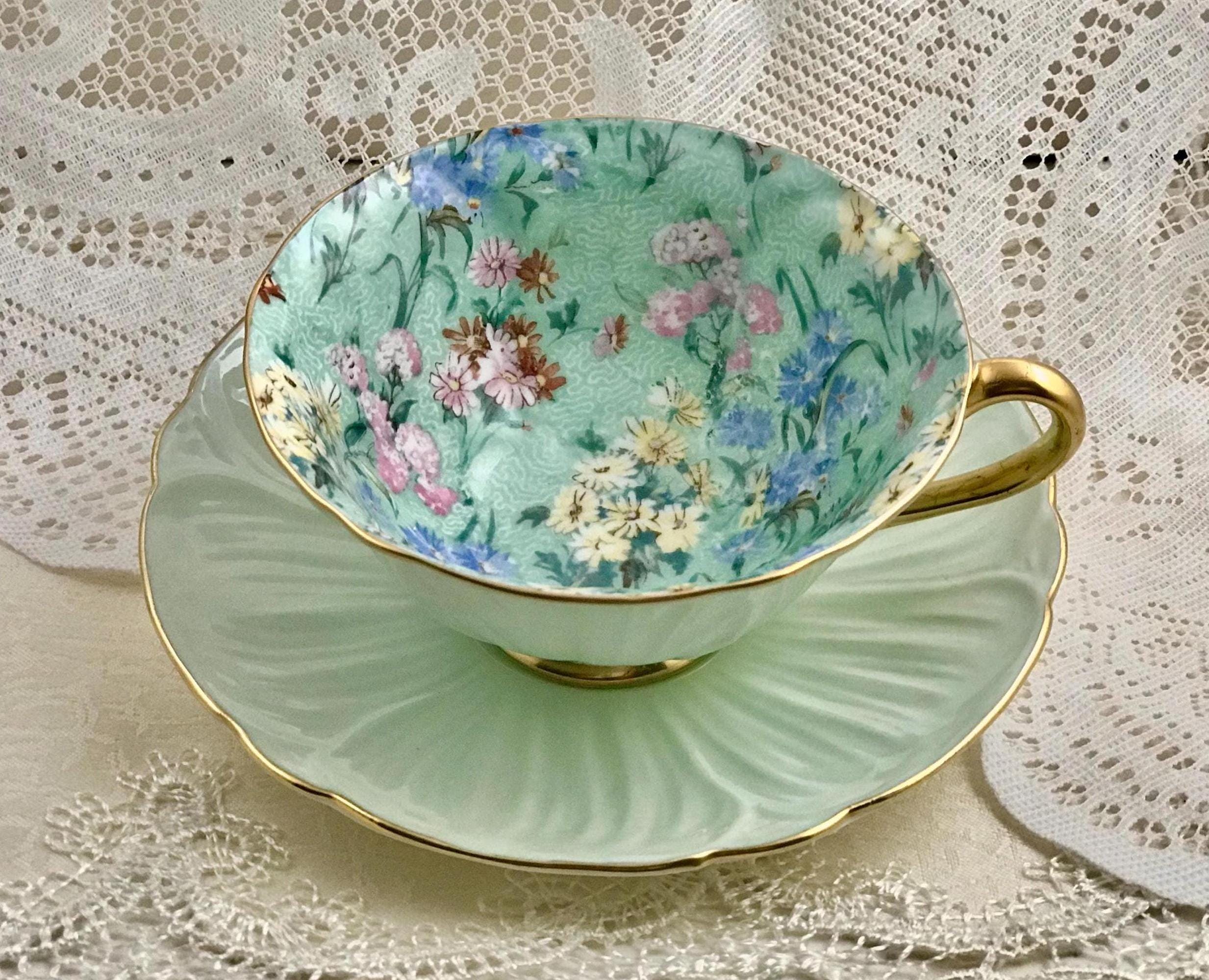 Shelley tea set - Etsy 日本