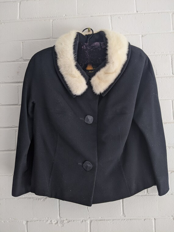 Designer vintage pure wool jacket
