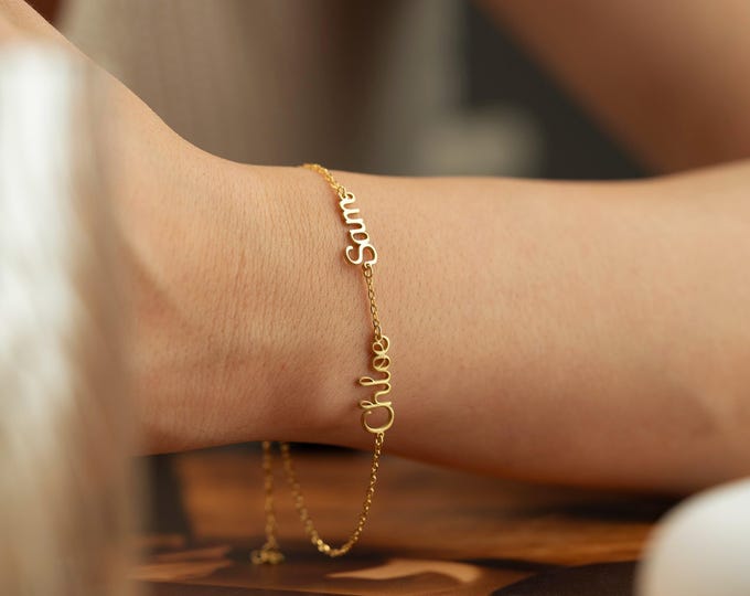 Multiple Name Bracelet