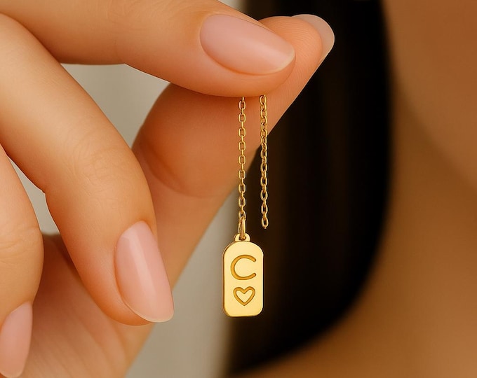 Bar Threader Earrings