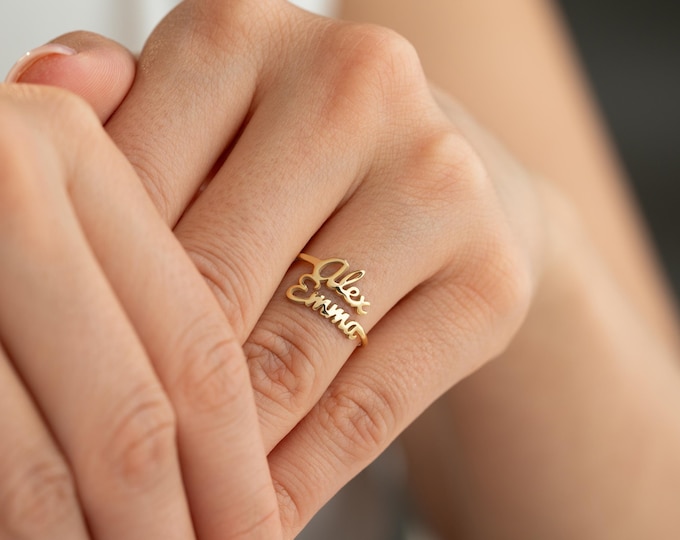 Two Name Ring
