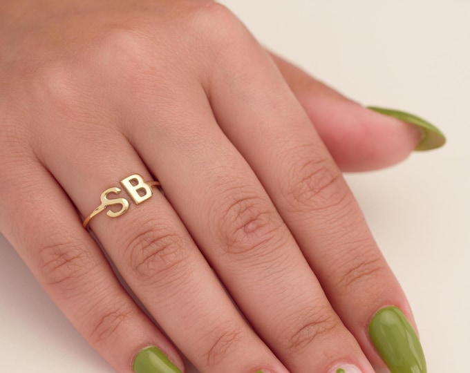 Duo Initial Ring