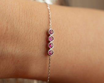 Diamond Birthstone Bracelet