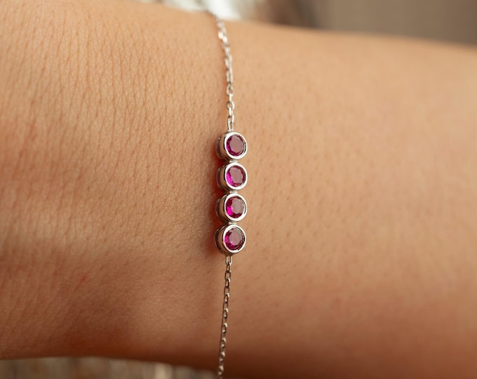 Diamond Birthstone Bracelet