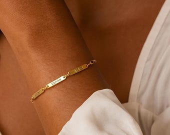 Mini Name Bar Bracelet