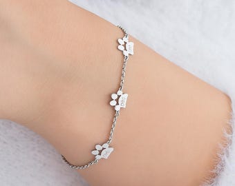 Paw Print Bracelet