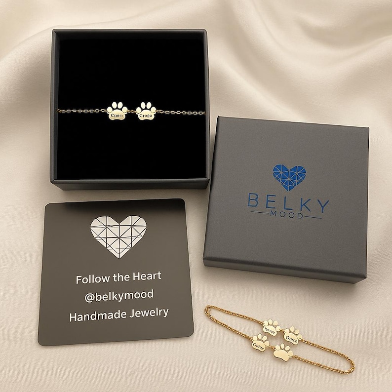 Collana con nome personalizzato, collana con nome personalizzato, regalo per lei, regalo per la festa della mamma, regalo di Natale, collana con targhetta personalizzata per la mamma immagine 9
