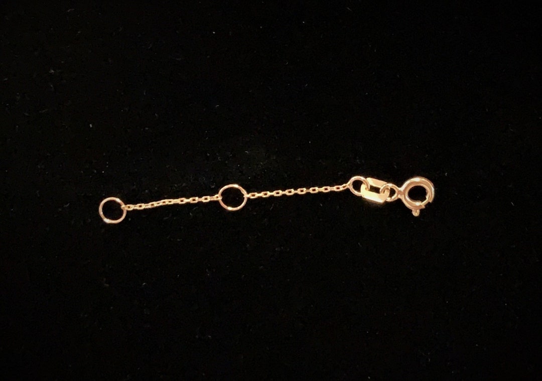 Necklace Extender, Bracelet Extender, Adjustable Length Chain Extender,  Necklace and Bracelet Add-on, Leilajewerlyshop, N240 