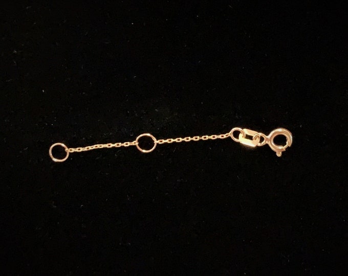 Necklace Extender - Extension  - 14K Gold - 2 inches