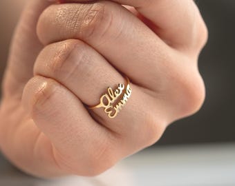 Two Name Ring