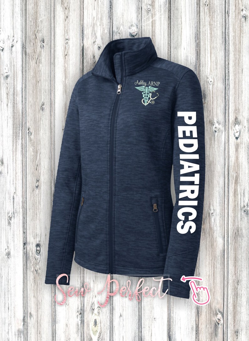 Personalized RN Jacket Nurse Pediatrics Jacket Peds nurse Etsy
