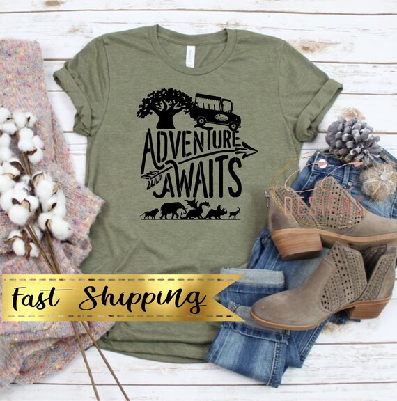 Download Disney Animal Kingdom Adventure Awaits Shirt