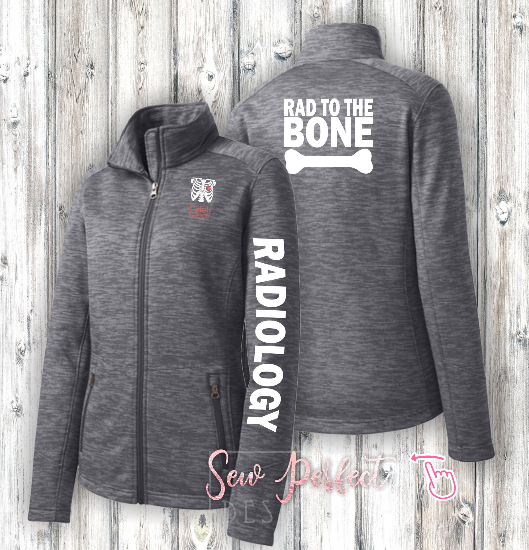 Personalized RT Jacket Radiology Tech Jacket RT Jacket Tech Etsy