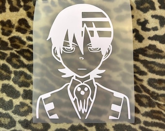 Soul eater || DTK Death the Kid || Car Decals || Anime Car decals ||