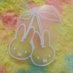 Cherry Bunny car decal