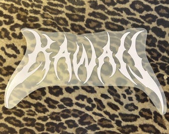 KAWAII car decal // bumper sticker // cute car decals