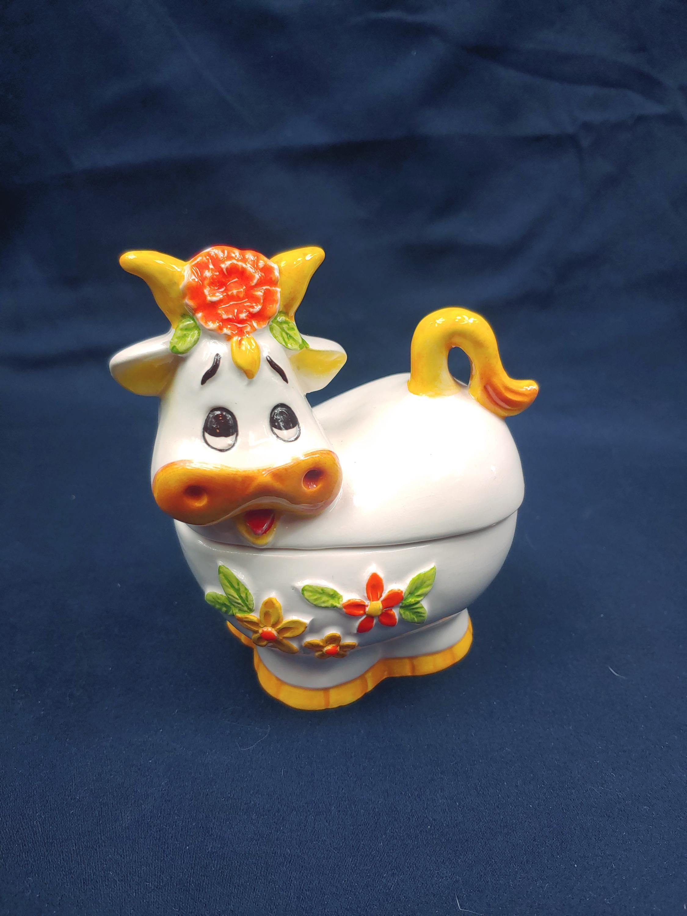 China Cow Figurine - Etsy