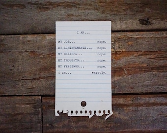 Typewriter Art. Hand Typed Letter on Vintage Typewriter - Typewritten Letter - Antique type - motivational quote. Inspirational poem